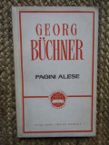 Georg Buchner - Pagini alese (editia 1967)