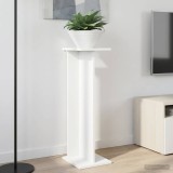 vidaXL Suport pentru plante 2 pcs Alb 25 x 25,5 x 80,5 cm 899643