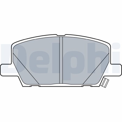 DELPHI LP3482 set placute frana,frana disc foto