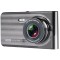 Camera auto DVR s-Eye Fata/Spate 1080P, Touch 4&quot;, senzor G, vedere nocturna, unghi 170, Argintiu