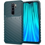 Husa TPU OEM Thunder Tough pentru Xiaomi Redmi 9, Verde