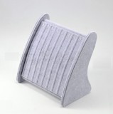 Cumpara ieftin Suport Profesional Expunere Coliere &ndash; Design Modern Gri &amp; Negru, 24x25x15cm