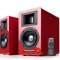 BOXE AIRPULSE 2.0, RMS: 100W (2 x 10W, 2 x 40W), bluetooth, telecomanda wireless, 5&quot; bass, volum, bass, treble, optical, Aux&amp;amp;PC, sub-out, USB, red