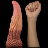 Dildo Clasic Dual-Layered Platinum Silicone Tongue, Multicolor, 25 cm, Lovetoy