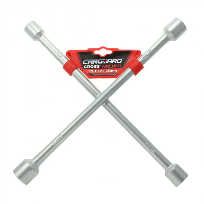 Cheie de roata &icirc;n cruce 17, 19, 21, 23 mm - Carguard Best CarHome