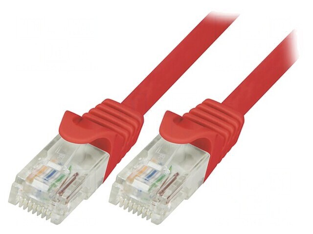 Patch Cord Ethernet Cat5e 3m Roșu