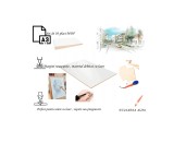 Set 10 Placi MDF 3mm Alb A3 (42x29.7cm) Gravare Laser, Pictura, Pirogravura, Bricolaj