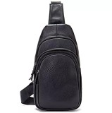 Cumpara ieftin Geanta pentru barbati Brian GT1827, piele naturala, negru