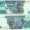 Zimbabwe 20 Dolari 2020 P-104 UNC