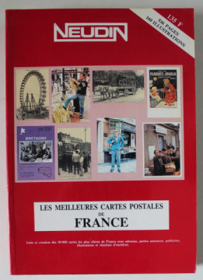 LES MEILLEURS CARTES POSTALES DE FRANCE par GERARD NEUDIN , 1990 foto