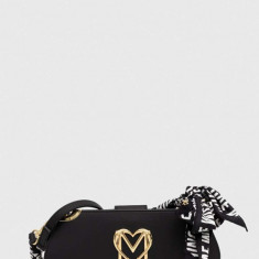 Love Moschino poseta culoarea negru