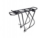 Portbagaj spate bicicleta, 24&quot;-28&quot;, aluminiu, fixare cadru, culoare negru PB Cod:AWR1901