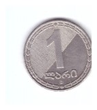 Moneda Georgia 1 lari 2006, stare buna, curata