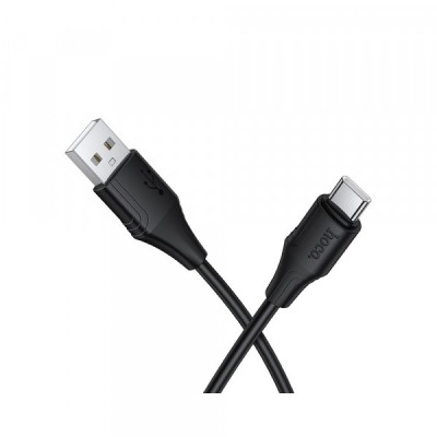 Cablu Date si Incarcare USB-A - USB-C HOCO X124, 18W, 1m, Negru foto