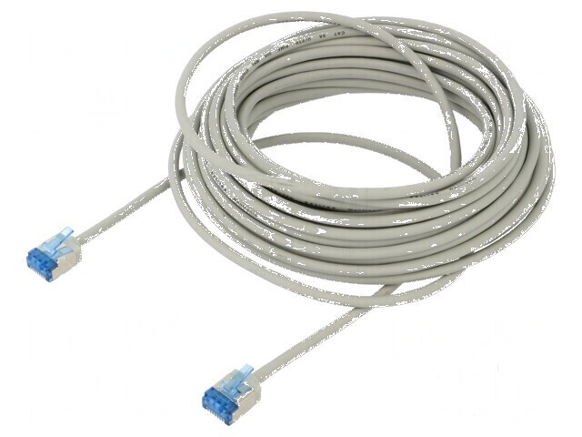 Cablul Patch U/FTP 6a LSZH gri 10m 32AWG