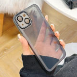 Husa Apple iPhone 15 Silicon Smoke Protective Lens Case