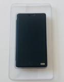 Husa Flip Oxo Platinum Nokia Lumia 435 - Negru, Cu clapeta, Piele Ecologica