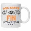Cana alba personalizata &quot;asa arata un fin extraordinar&quot;, INOVATIX&reg;️. 330ml, Oem