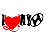 Cumpara ieftin Sticker I Love My HYUNDAI