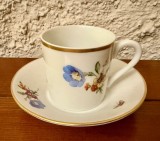 CEȘCUȚĂ ȘI FARFURIOARĂ DIN PORȚELAN HOeCHST