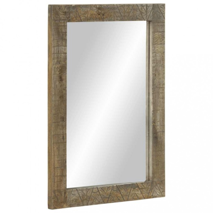 Gossi oglinda de baie 50x2,5x70 cm lemn masiv de mango
