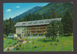 CPIB 24826 CARTE POSTALA - POIANA BRASOV: HOTEL BRADUL, CIRCULATA, 1971, STAMPILE, TIMBRU, KRUGER