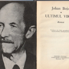 JOHAN BOJER - ULTIMUL VIKING