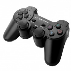 Controller cu fir PS3/PC Esperanza Trooper, USB, 12 butoane, negru