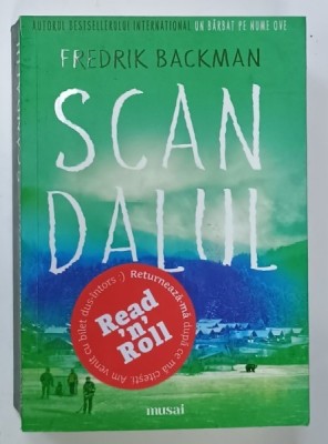 SCANDALUL de FREDRIK BACKMAN , 2018 foto
