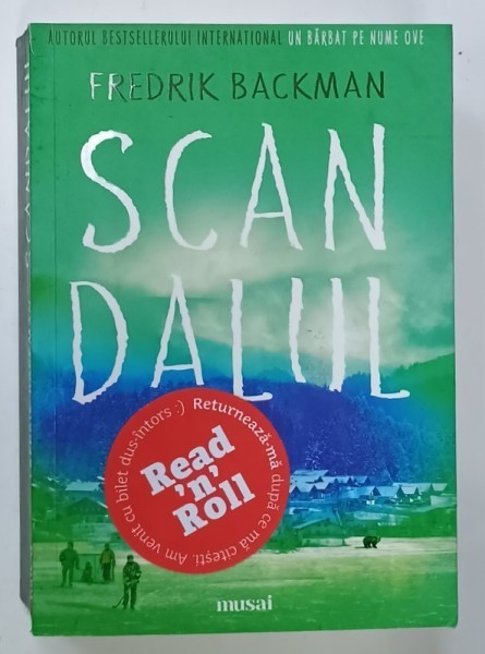 SCANDALUL de FREDRIK BACKMAN , 2018