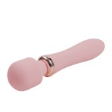 Baghete vibratoare - Crushious Jinx Bagheta Dubla de Masaj cu Incalzire Roz Bagheta Magica pentru Dorintele Tale Cele Mai Ascunse