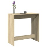 Cumpara ieftin Masă de bar, stejar Sonoma, 102x50x103,5 cm, lemn prelucrat