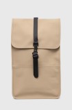 Rains rucsac 13000 Backpacks culoarea bej, mare, uni