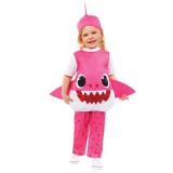 Costum Baby Shark, Mummy Shark pentru copii 1-2 ani 92 cm