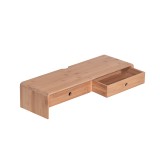 Cumpara ieftin Suport monitor bambus natur Elaro 60x20x13 cm