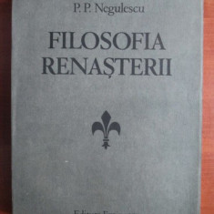 P. P. Negulescu - Filosofia Renașterii