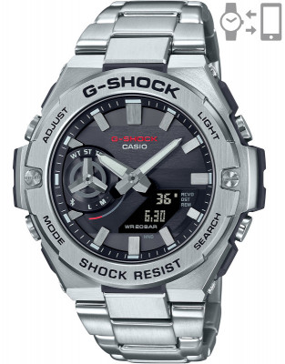 Ceas Barbati, Casio G-Shock, G-Steel Bluetooth GST-B500D-1AER - Marime universala foto