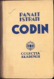 C1199N Codin de Panait Istrati, 1935, ediția I