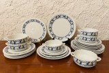 SERVICIU DE MASA 24 PIESE, DIN PORTELAN VILLEROY &amp; BOCH - COLECTIA CADIZ