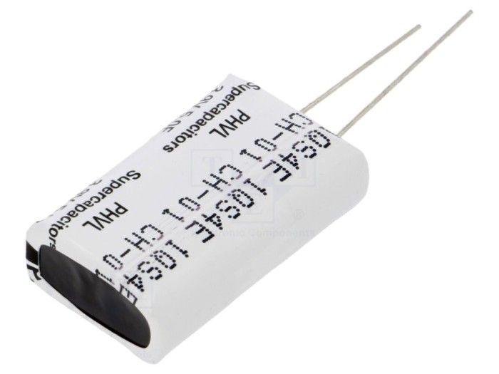 Condensator super 5F 3,9V THT