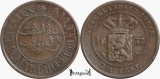 1857, 2&frac12; cents - Willem III / Wilhelmina - Indiile de Est Olandeze ( Indonezia ), Europa