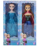 Papusa Printesa Frozen 28 cm 2 Tipuri, Plastic Netoxic, Cauciuc, Recomandata Peste 3 Ani