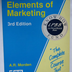 Elements of marketing - A.R. Morden (elemente de marketing)