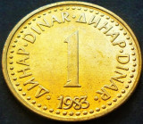 Cumpara ieftin Moneda 1 DINAR - RSF YUGOSLAVIA, anul 1983 *cod 2025 = A.UNC, Europa
