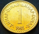 Cumpara ieftin Moneda 1 DINAR - RSF YUGOSLAVIA, anul 1983 *cod 2025 = A.UNC, Europa