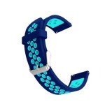 Curea din silicon compatibila cu Huawei Watch GT 7 46mm, Telescoape QR, 22mm, Olympic Blue