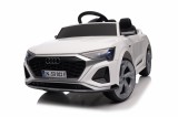 Cumpara ieftin Masinuta electrica copii 2-4 ani, Audi SQ8, 70W, 12V cu roti moi si scaun tapitat, telecomanda, alba