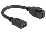 Cablu HDMI soclu Keystone, cu &icirc;mpingere