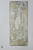 Alfons Mucha (1860-1939) - Luly, Seria Flower