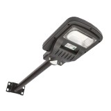 Lampa solara LED iluminat stradal 50W, 6500K, IP65 cu panou solar si prindere pe stalp Breckner Germany